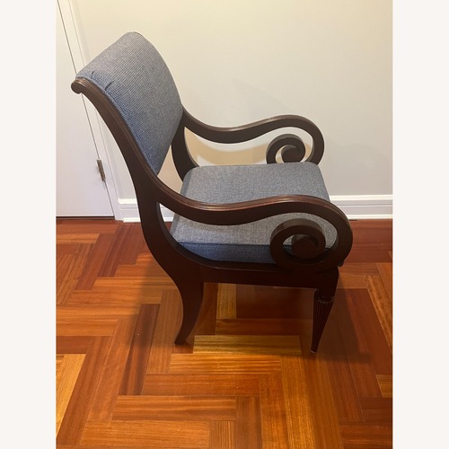 Used Vintage 1990's Robert AM Stern Scroll Chair for sale on AptDeco