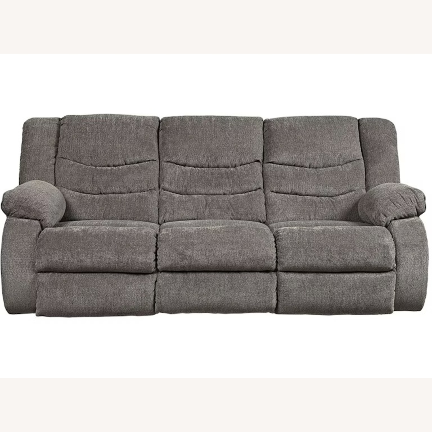 Ashley Furniture Light Gray Fabric 3+ Seater Sofa - image-0