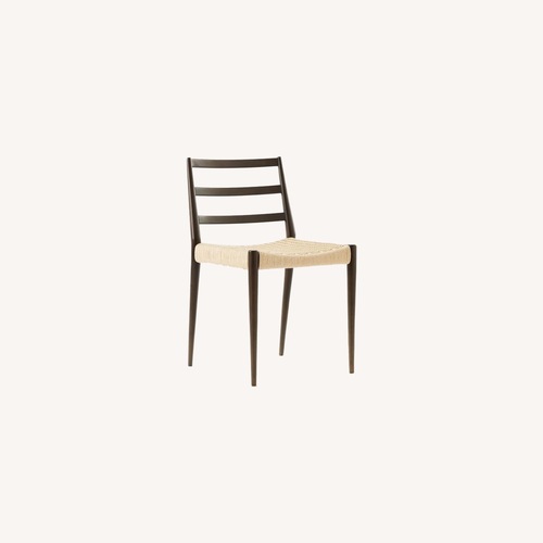 Used West Elm Holland Woven Dining Chair for sale on AptDeco