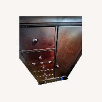 Dark Brown Wool Armoire
