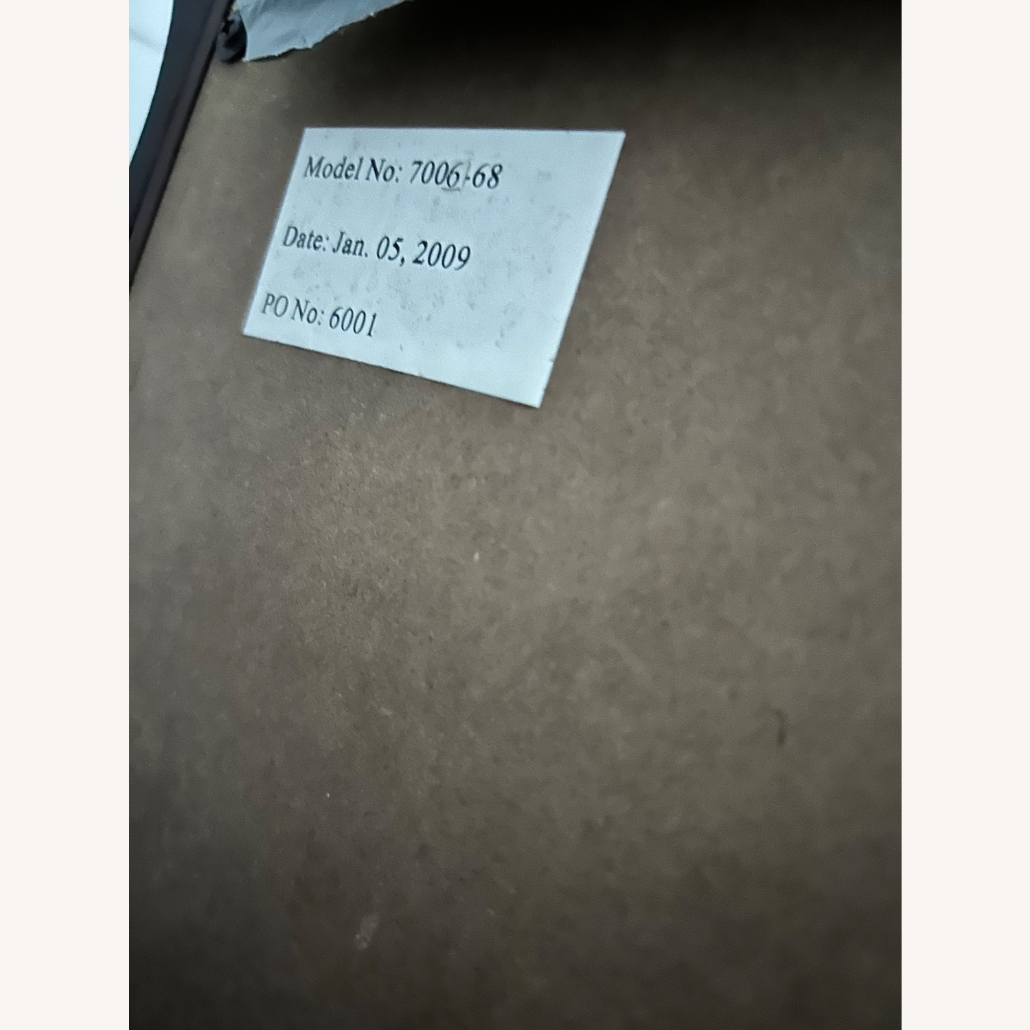 Dark Brown Wool Armoire - image-4