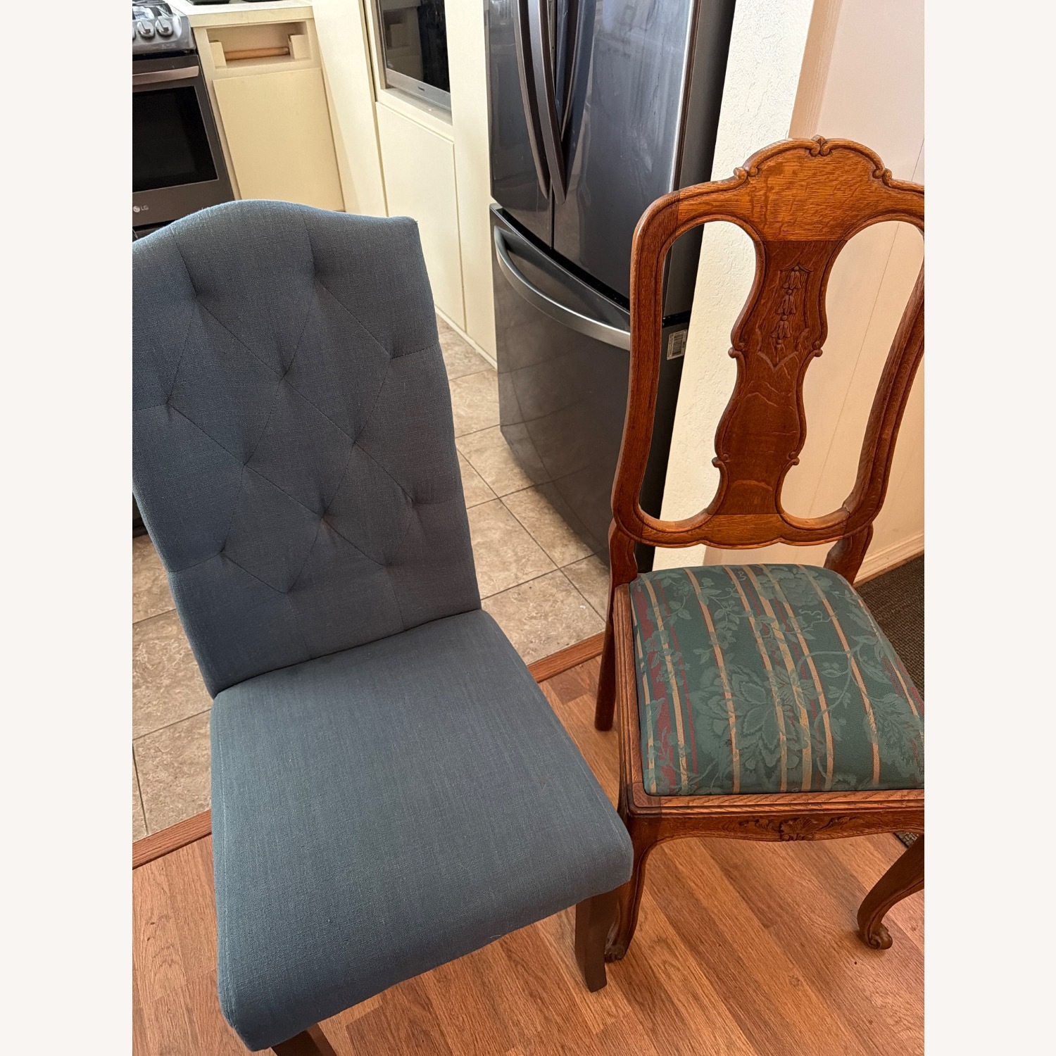 Vintage/Antique Natural Wood Dining Sets - image-4