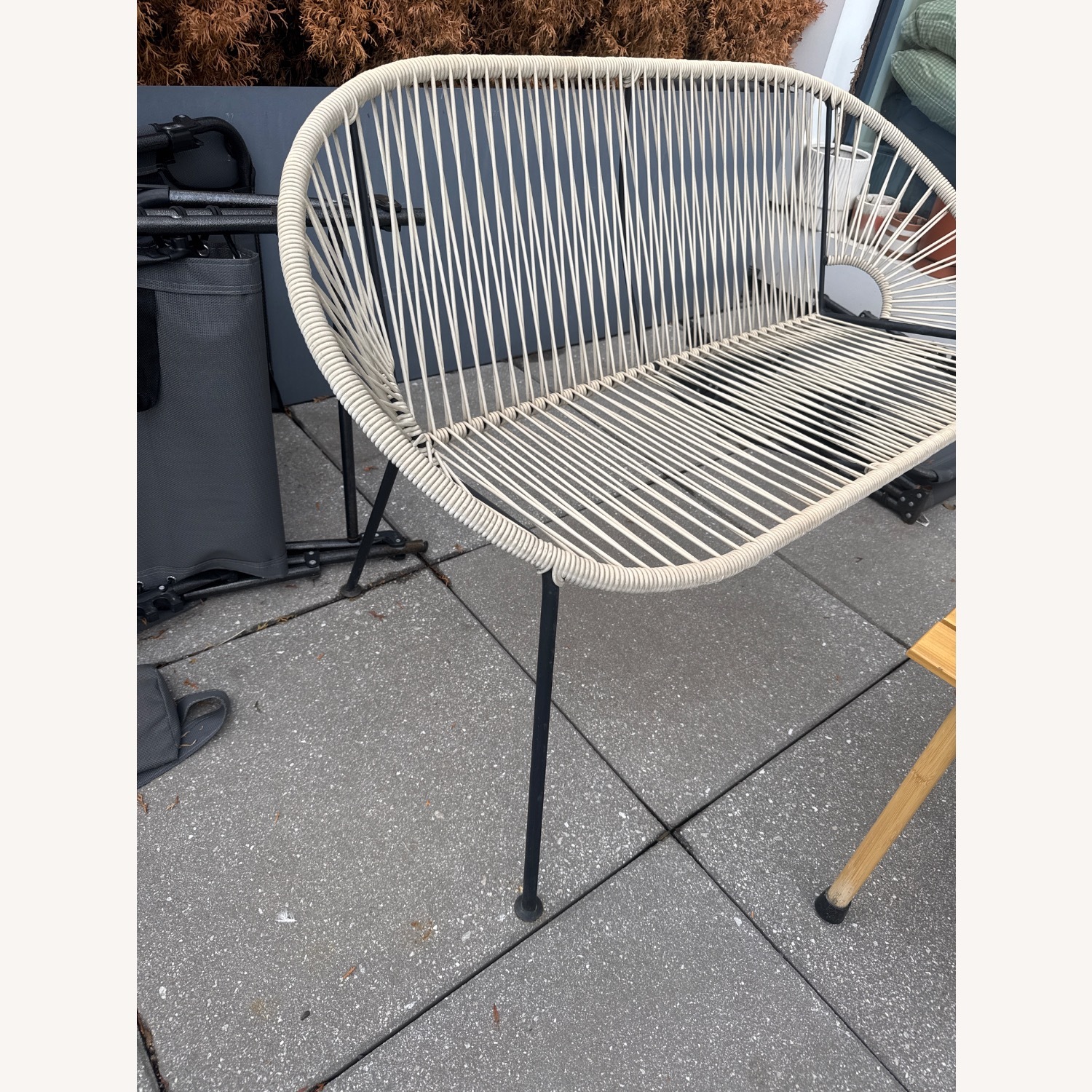 CB2 Ixtapa Outdoor Bench  - image-2