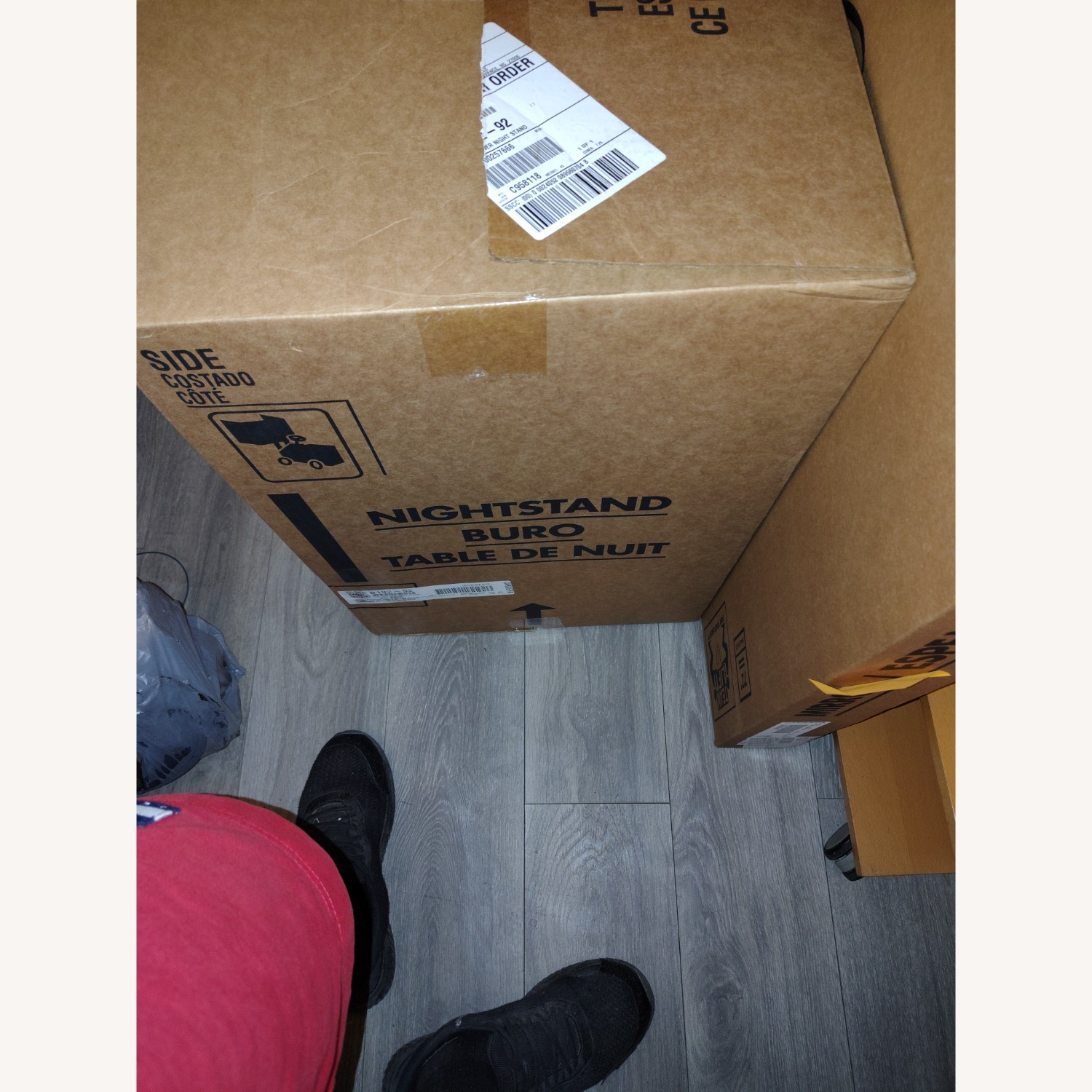 Ashley Furniture Cambrick White Wood Nightstand - image-4