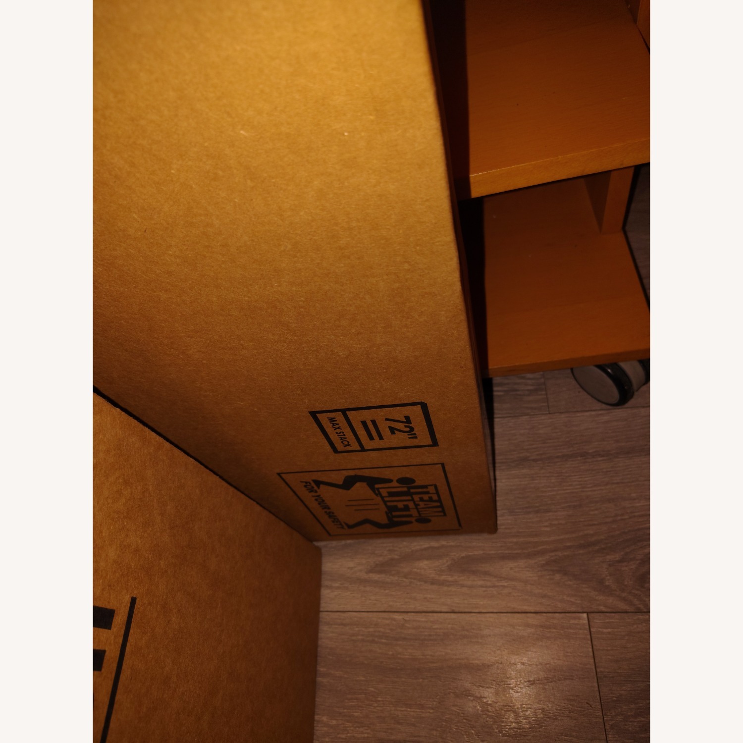 Ashley Furniture White Wood Wall Mirror - image-5