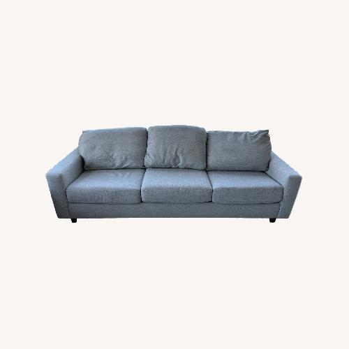 Used Bassett Light Gray 3+ Seater Sofa for sale on AptDeco