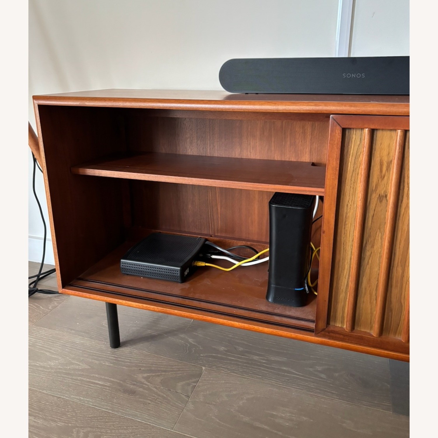 West Elm Slatted Shallow Media Console (48") - image-5