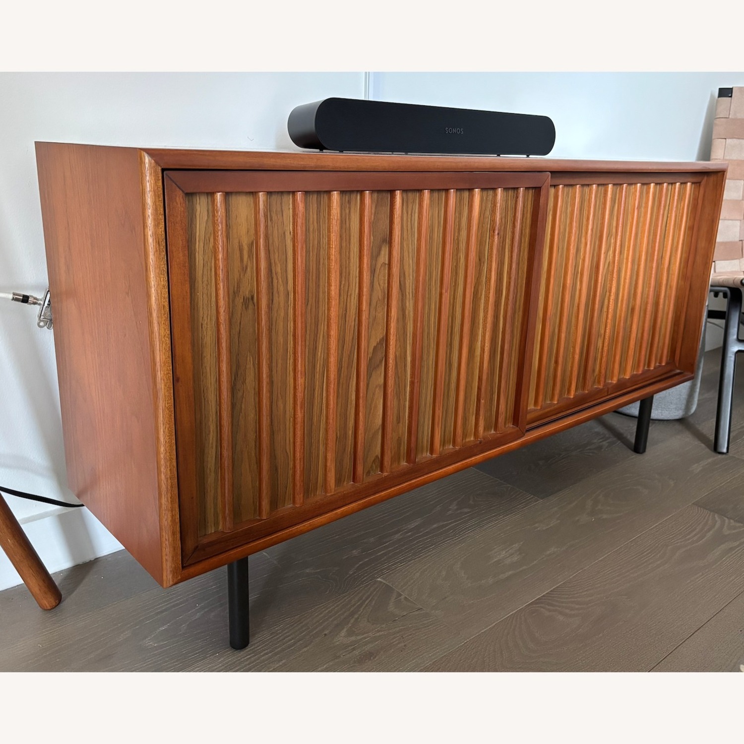 West Elm Slatted Shallow Media Console (48") - image-2