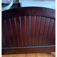 Pottery Barn Kids Dark Brown Wood Headboard