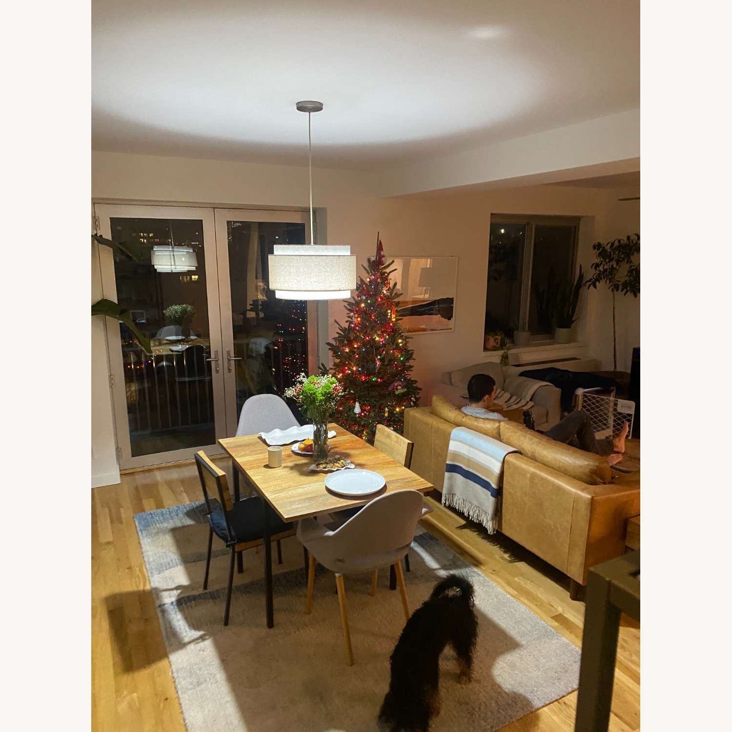 Poly and Bark Napa Natural Leather 3+ Seater Sofa - image-4