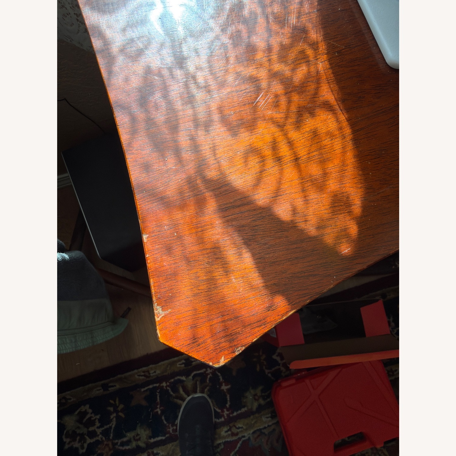 Dark Brown Wood Sideboard - image-4