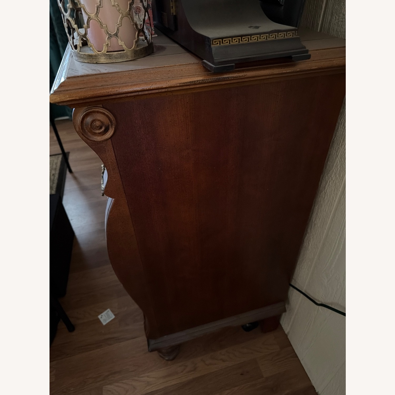 Stanley Furniture Dark Brown Wood Dresser - image-1