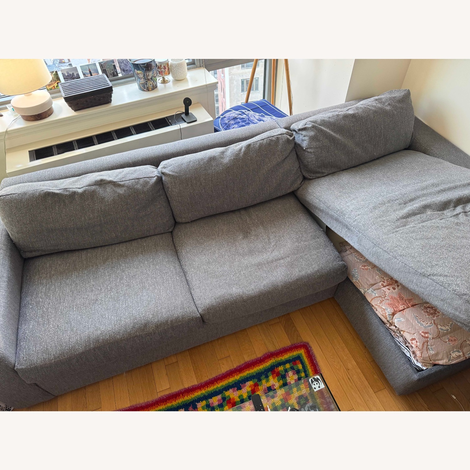 West Elm Urban Sectional Sofa W Storage - image-2
