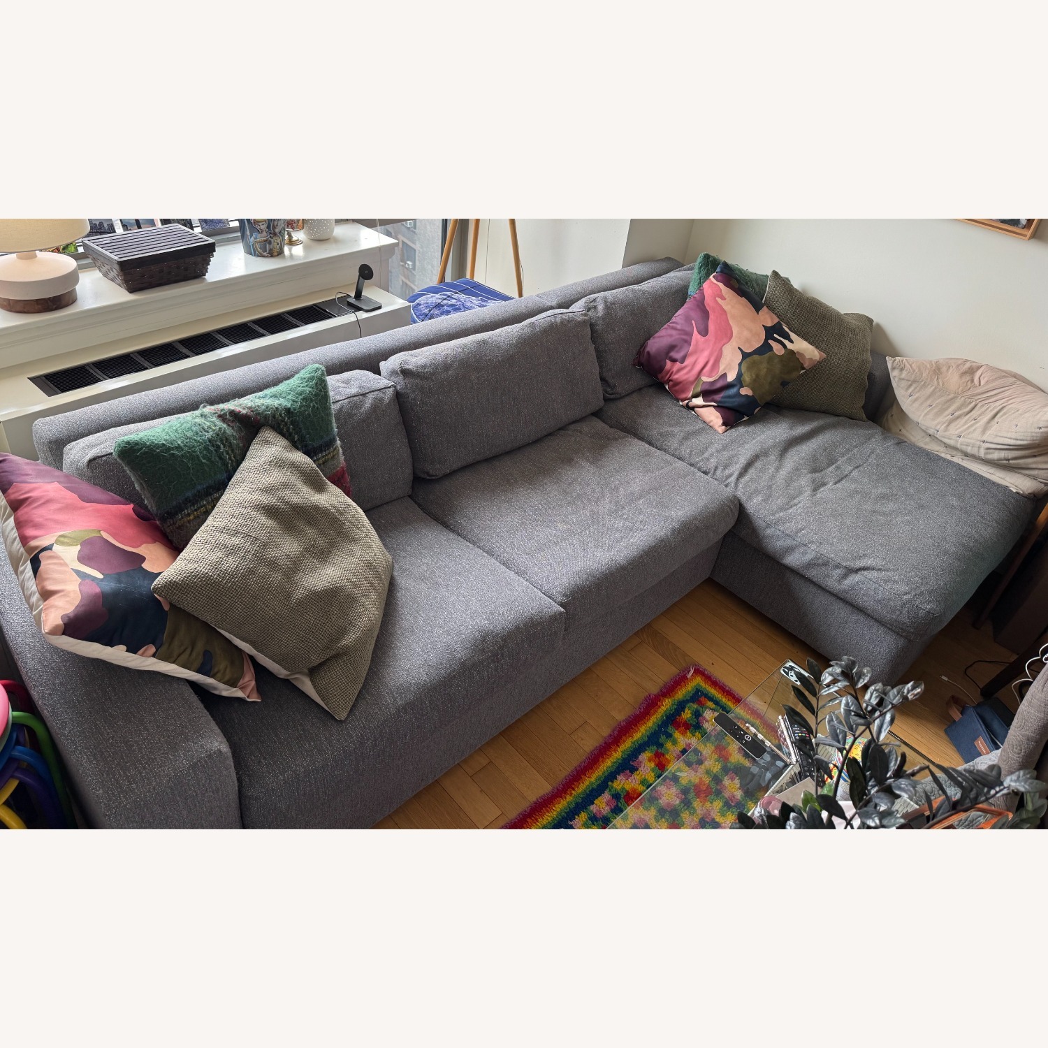 West Elm Urban Sectional Sofa W Storage - image-1