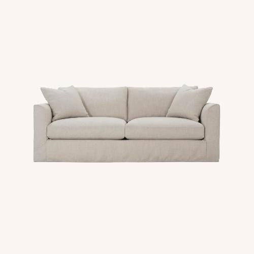 Used Rowe Derby Slipcovered Sleeper Sofa for sale on AptDeco
