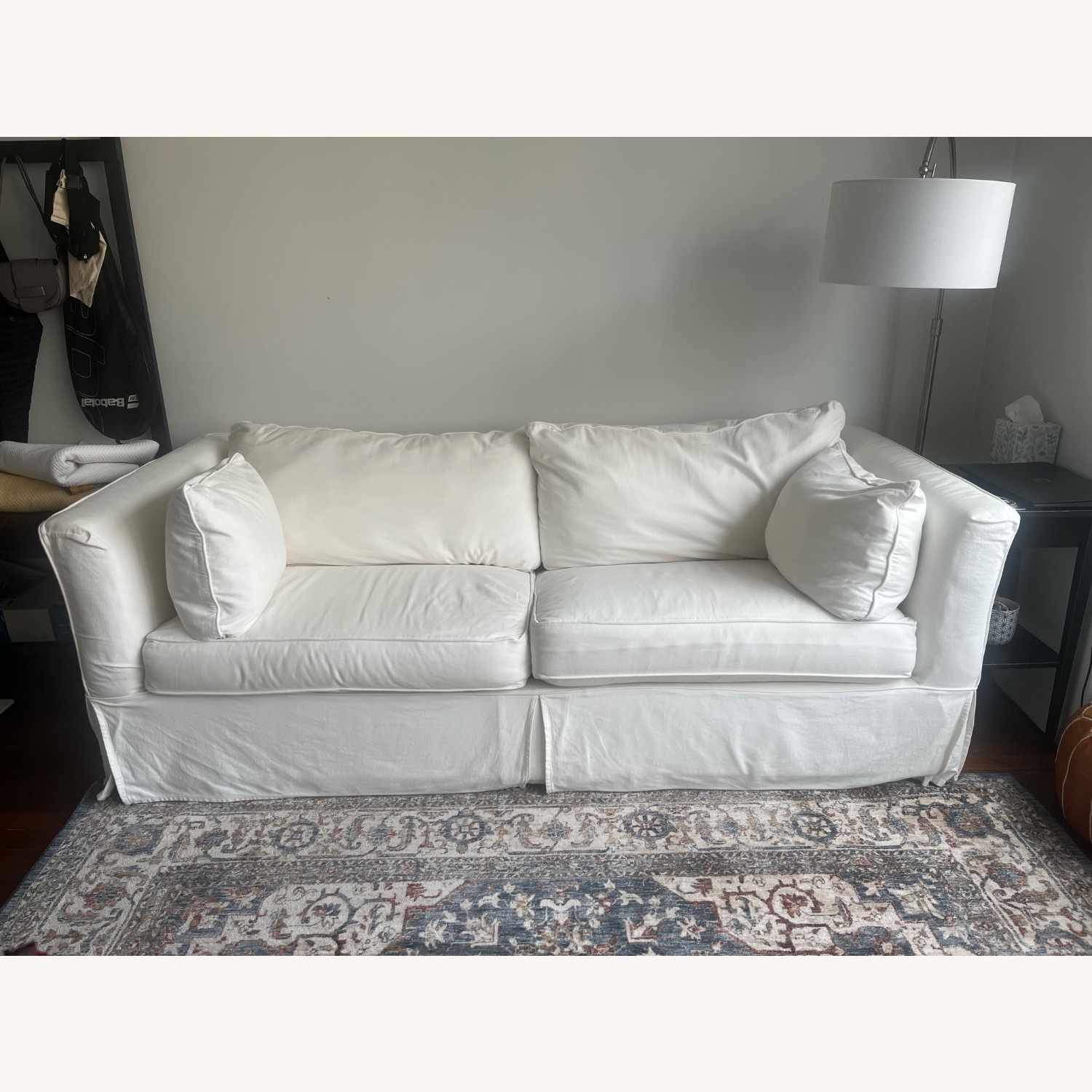 Rowe Derby Slipcovered Sleeper Sofa - image-1