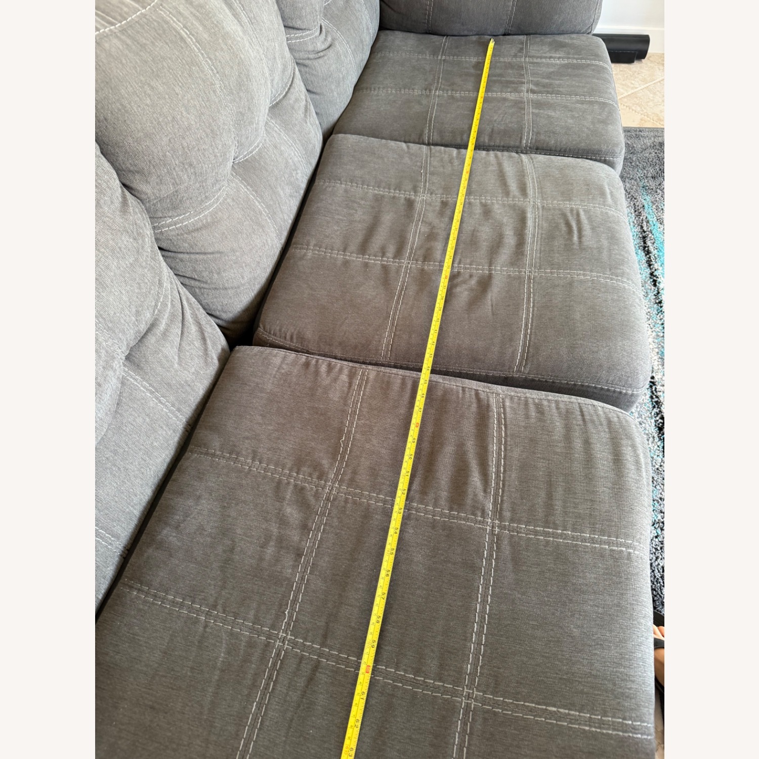 Ashley Furniture Dark Gray 2 Piece Sectional - image-4