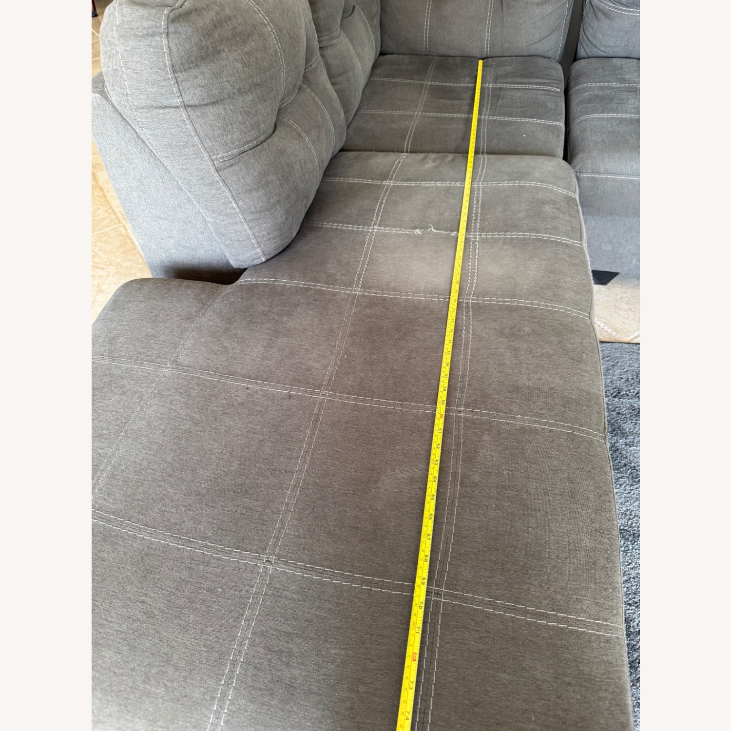 Ashley Furniture Dark Gray 2 Piece Sectional - image-6