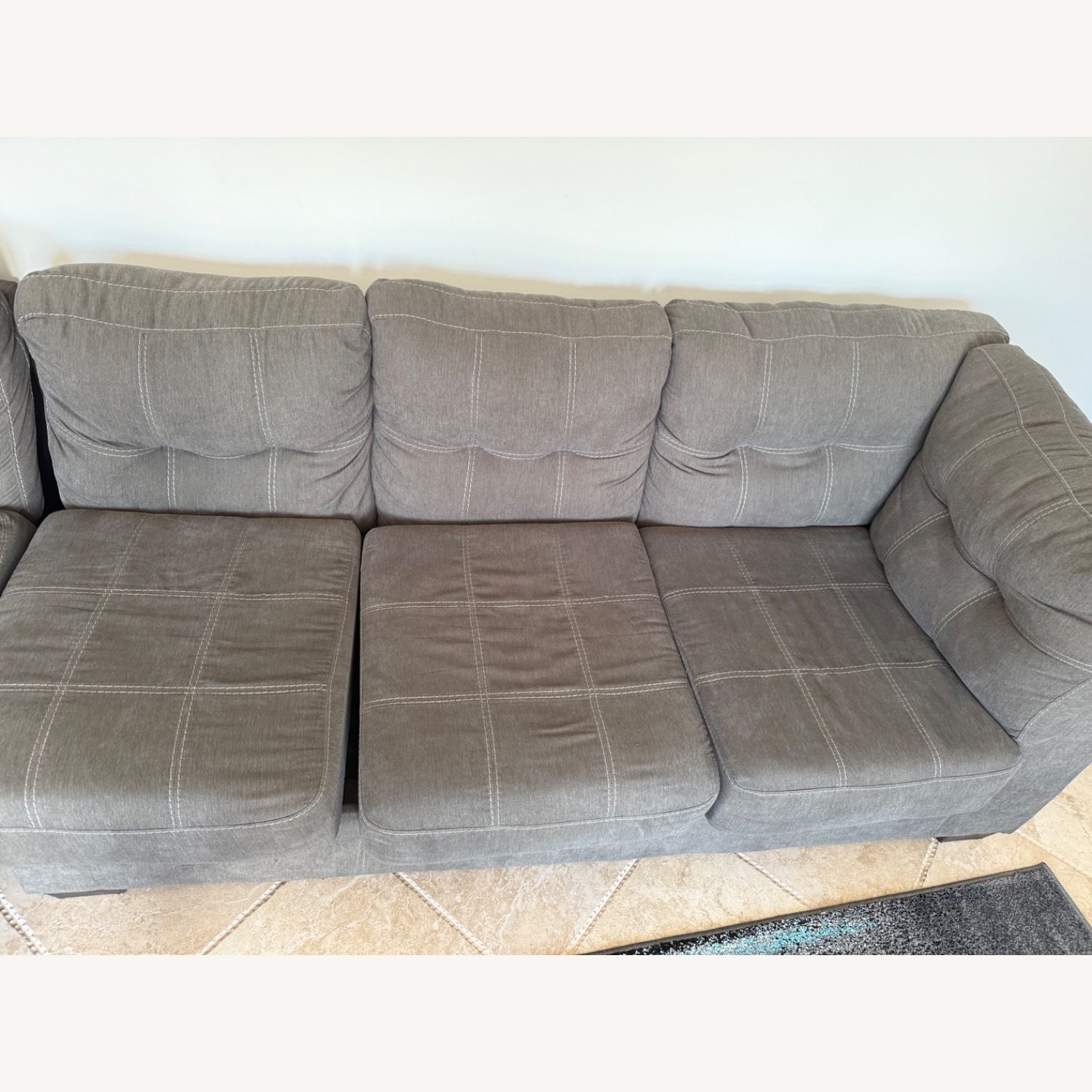 Ashley Furniture Dark Gray 2 Piece Sectional - image-10