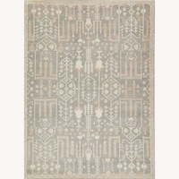 Serena & Lily Light Gray Area Rug 9' x 12'