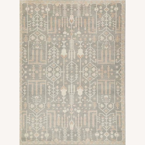 Used Serena & Lily Light Gray Area Rug 9' x 12' for sale on AptDeco