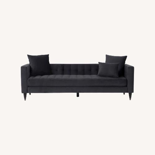 Used Living Spaces Blue 3+ Seater Sofa for sale on AptDeco