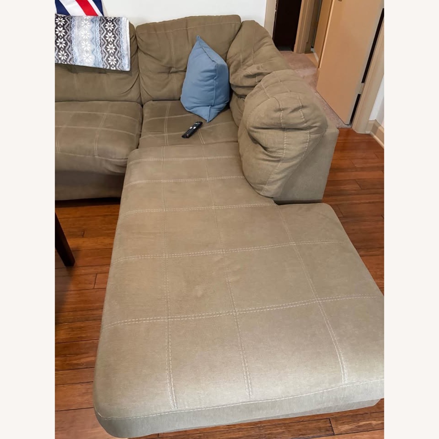 Ashley Furniture Light Brown 2 Piece Sectional - image-4