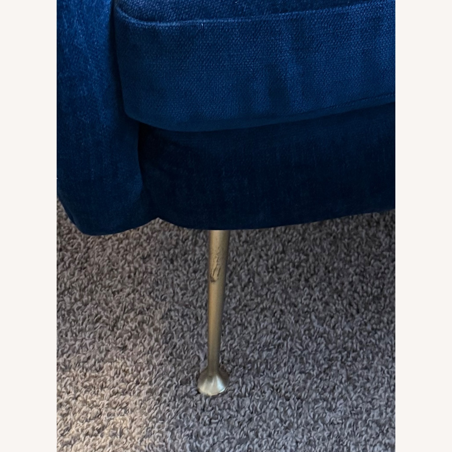 West Elm Phoebe Blue Accent Chair - image-2