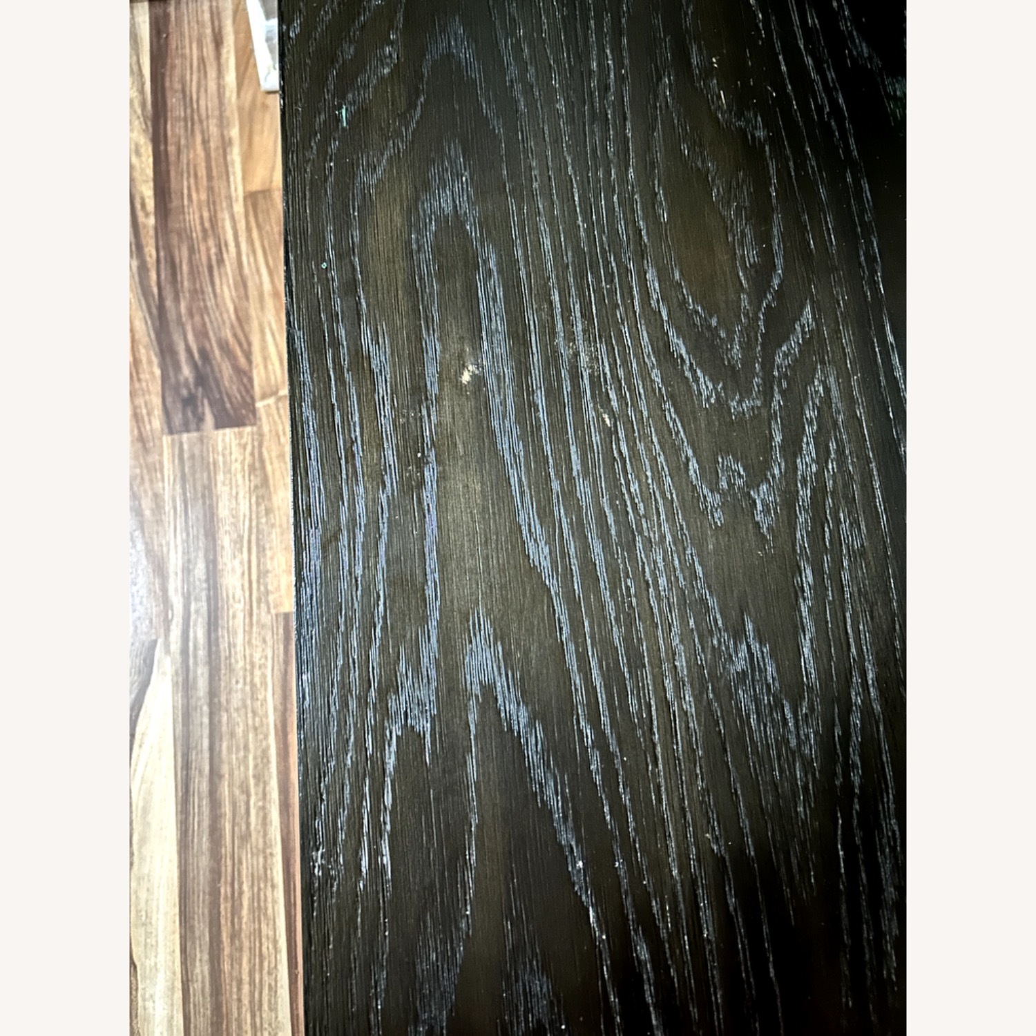 Dark Brown Wood Coffee Table - image-2