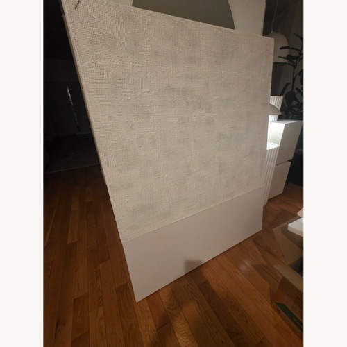 Used CB2 Stephane Fontaine Natural Jute Wall Art for sale on AptDeco