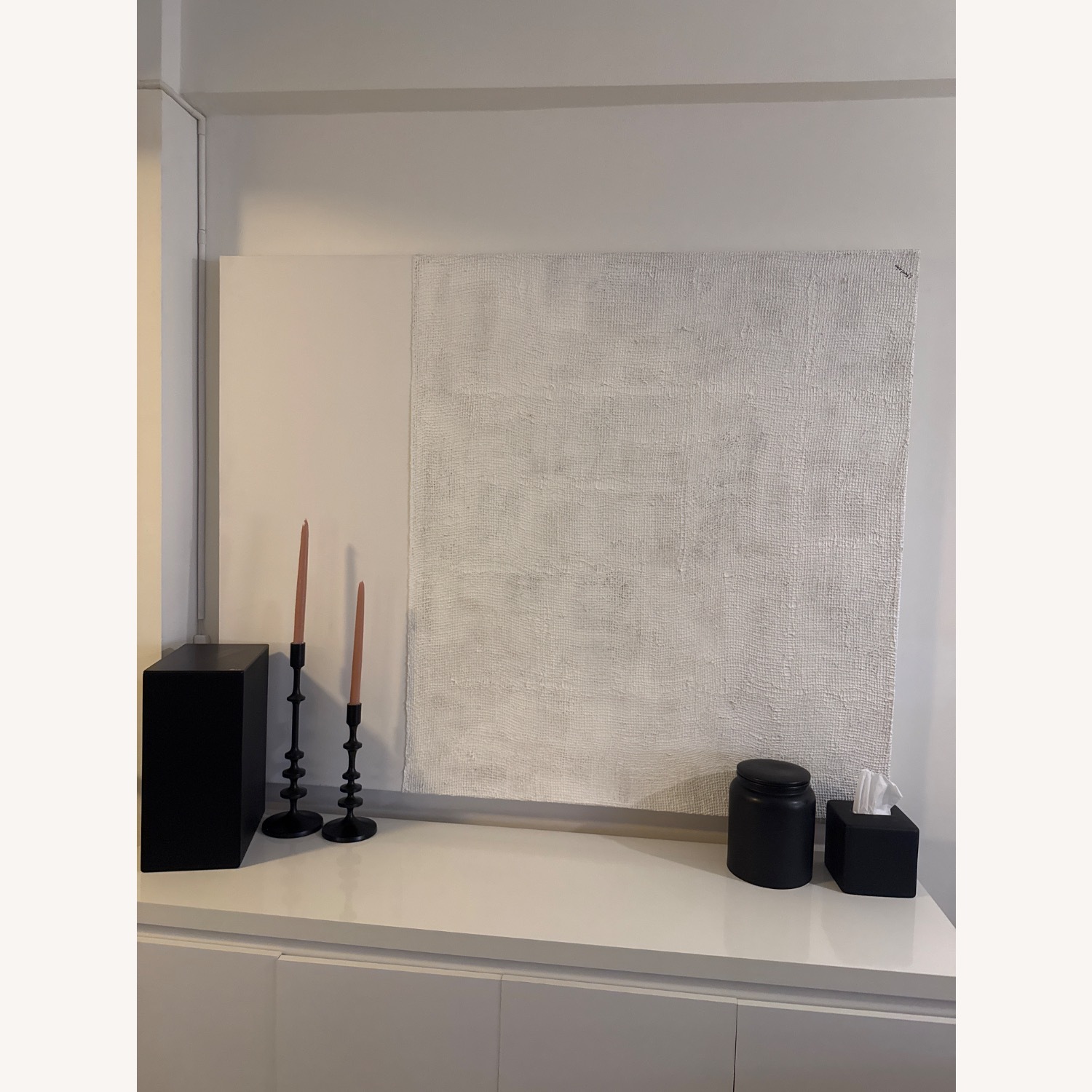 CB2 Stephane Fontaine Natural Jute Wall Art - image-6