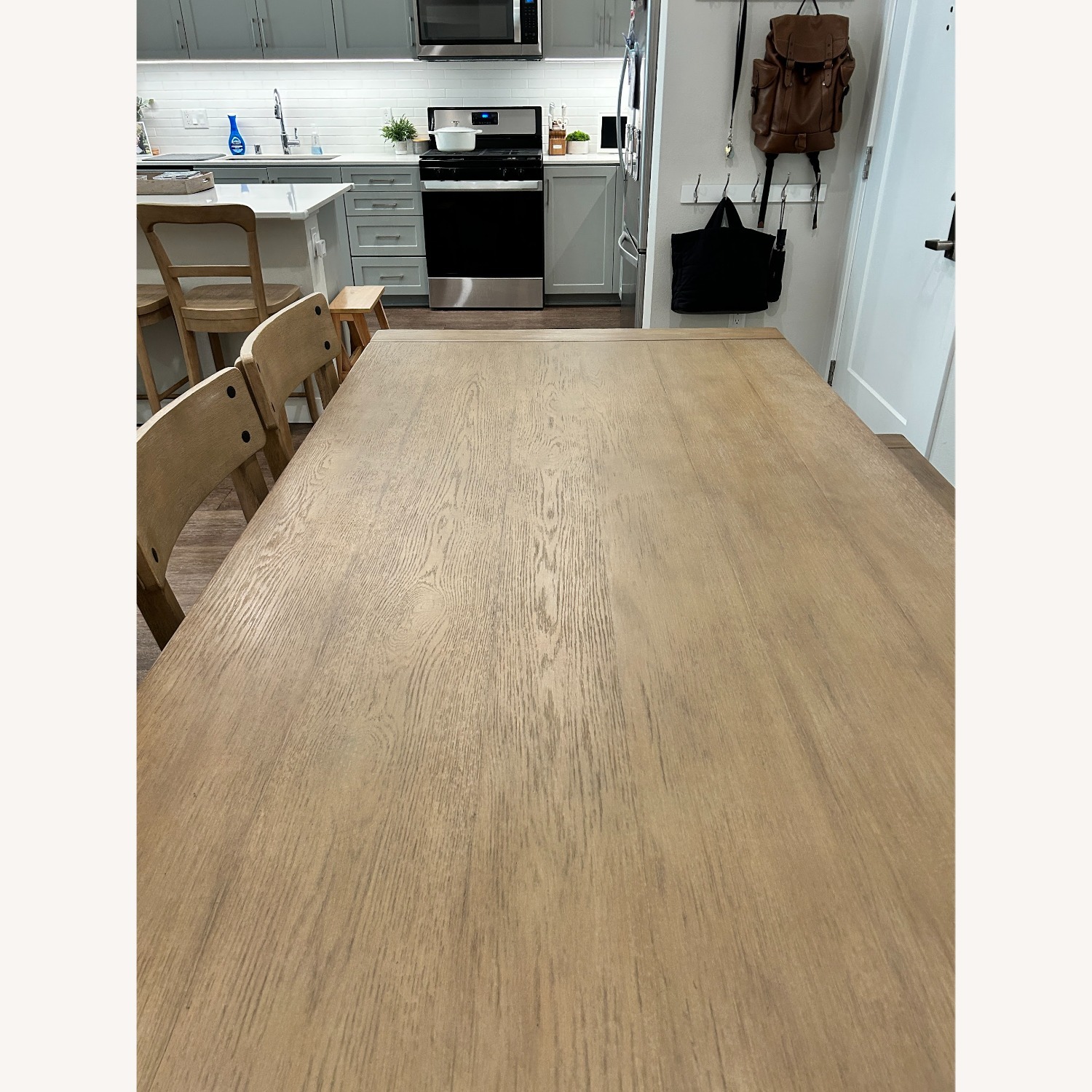 Pottery Barn Benchwright Dining Table and Bench - image-7