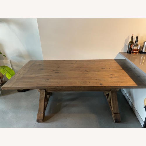 Used Pier 1 Imports Farmhouse Dining Table for sale on AptDeco