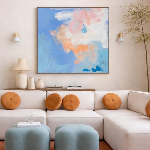 Used Oversize Original Wall Art for sale on AptDeco