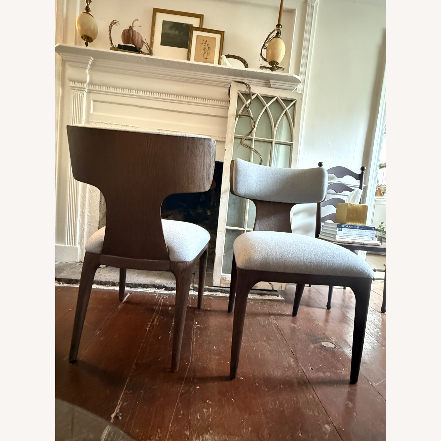 Restoration Hardware Ligné Dining Chairs - image-1