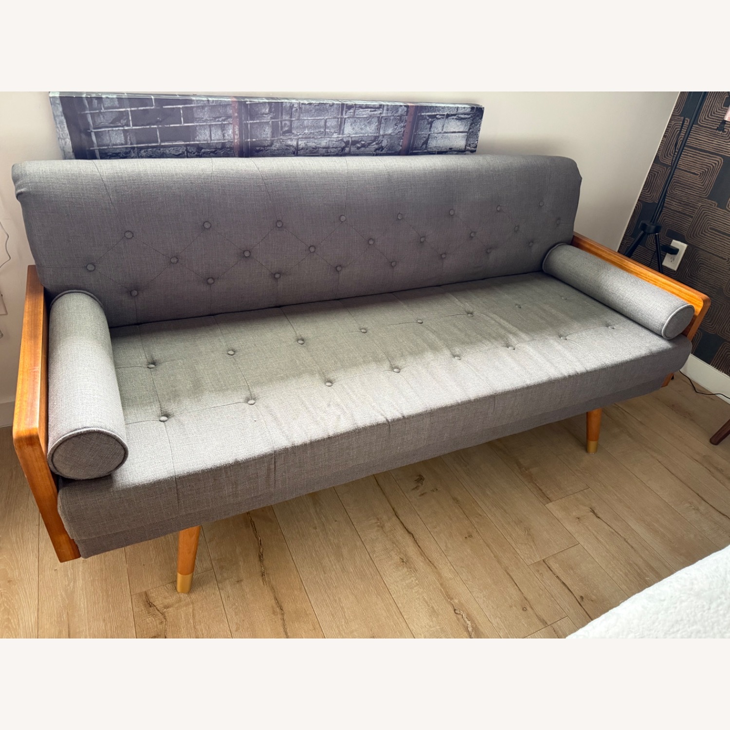 Christopher Knight Home Light Gray 3+ Seater Sofa - image-2