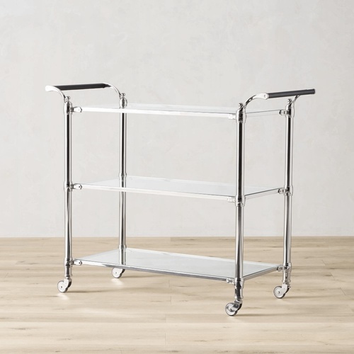 Used Williams Sonoma Beckett Bar Cart for sale on AptDeco