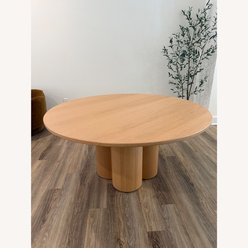 Used Blu Dot 4/4 Wood Dining Table for sale on AptDeco
