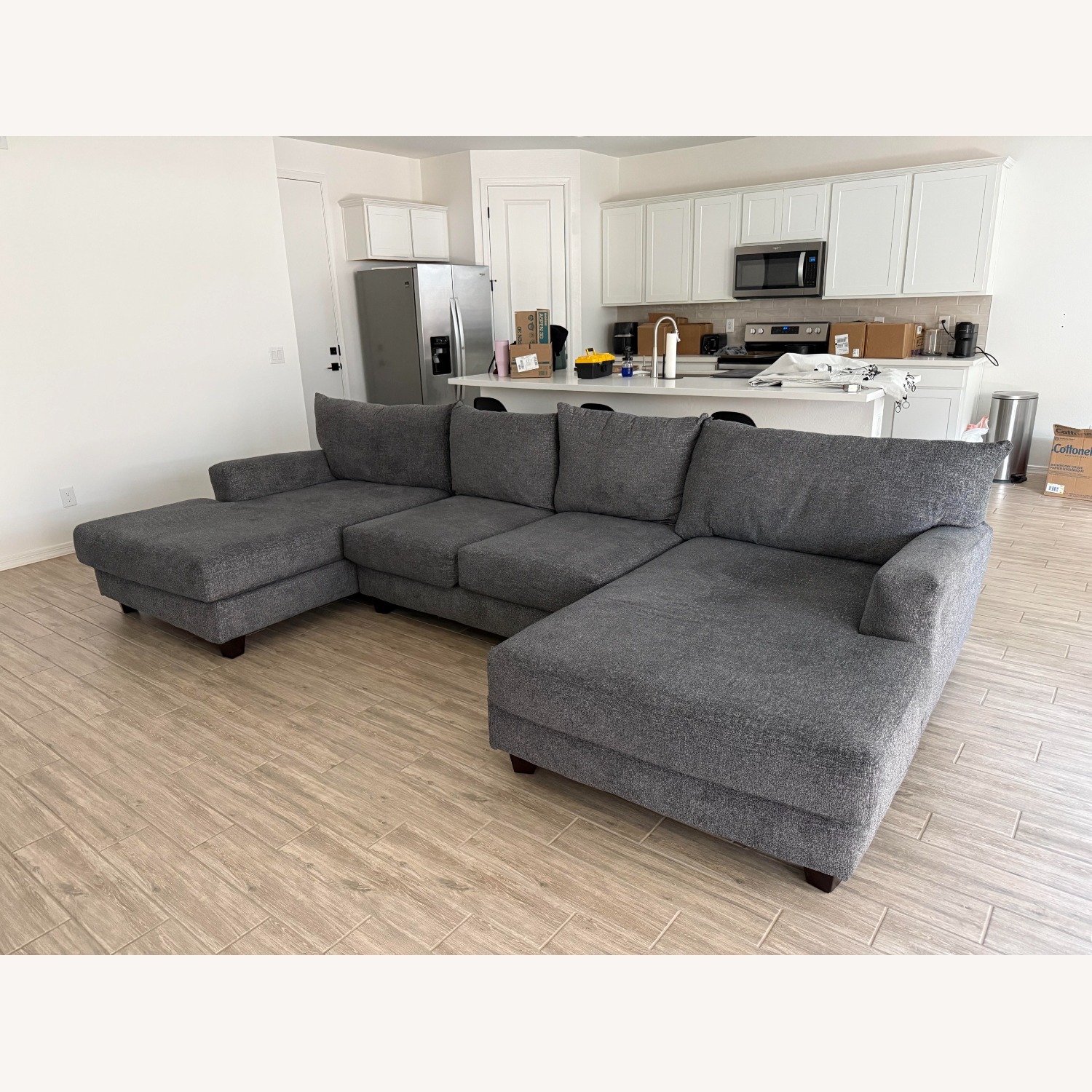 Bohemian Sectional Couch - image-2