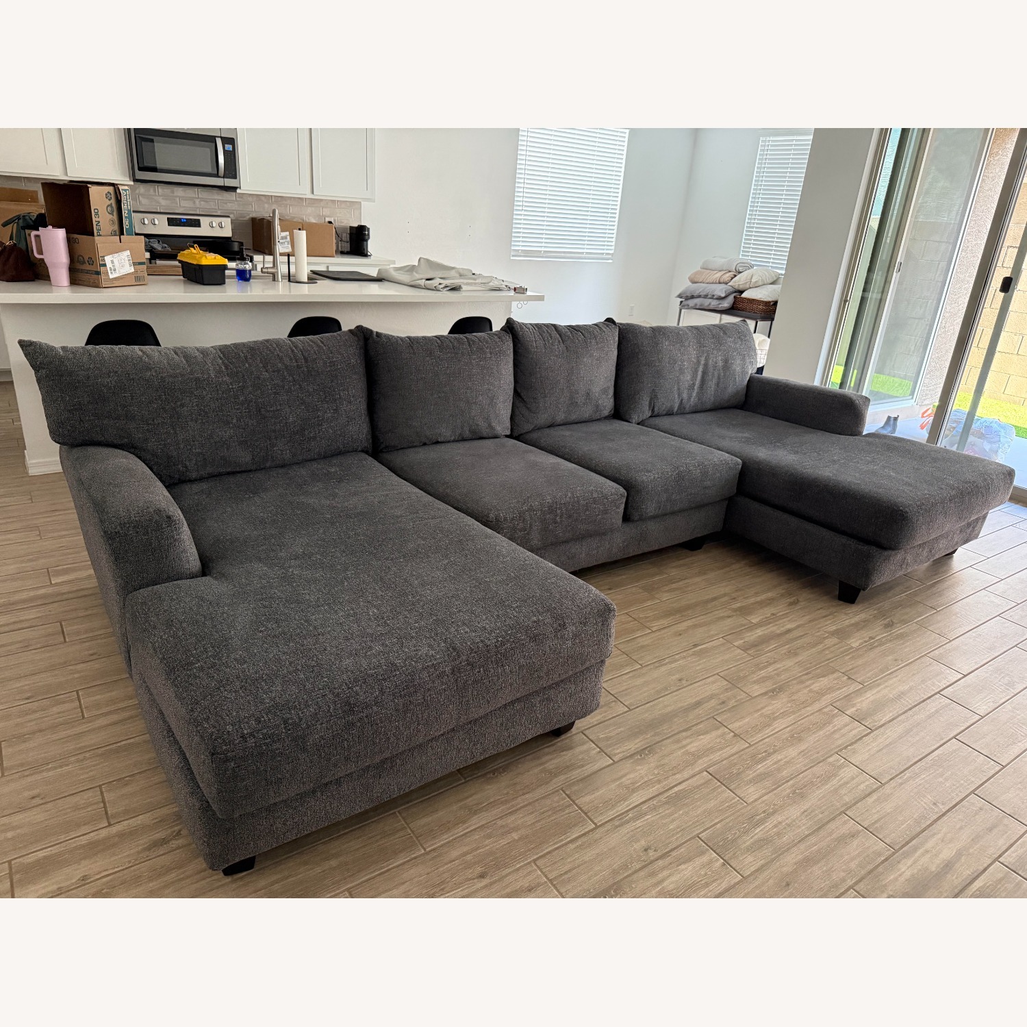 Bohemian Sectional Couch - image-3