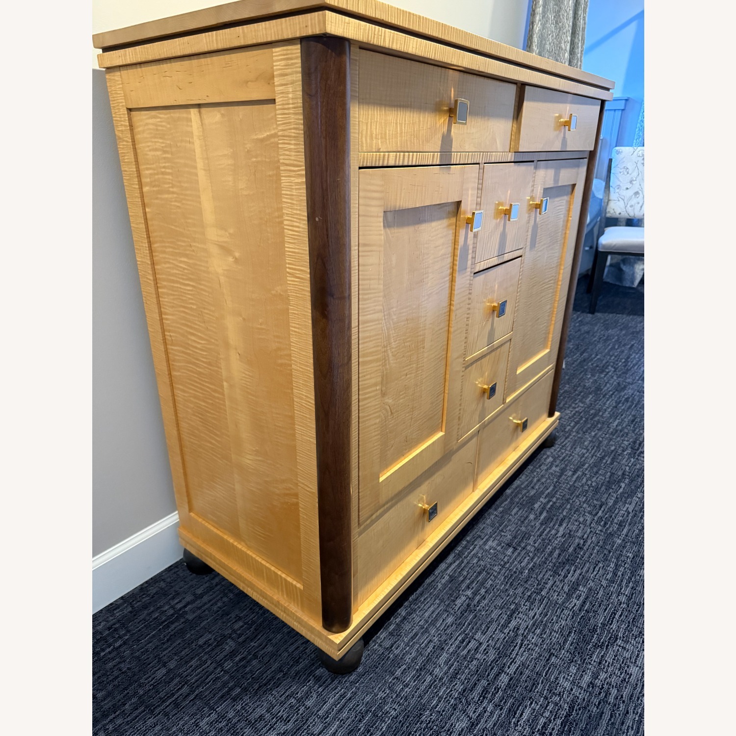 Solid Maple Custom Built Dresser - image-6