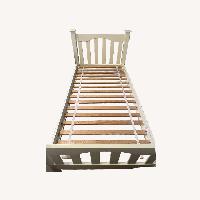 Pottery Barn Kids Catalina White Wood Twin Bed