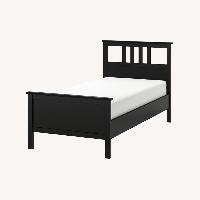 IKEA Hemnes Dark Brown Wood Twin Bed