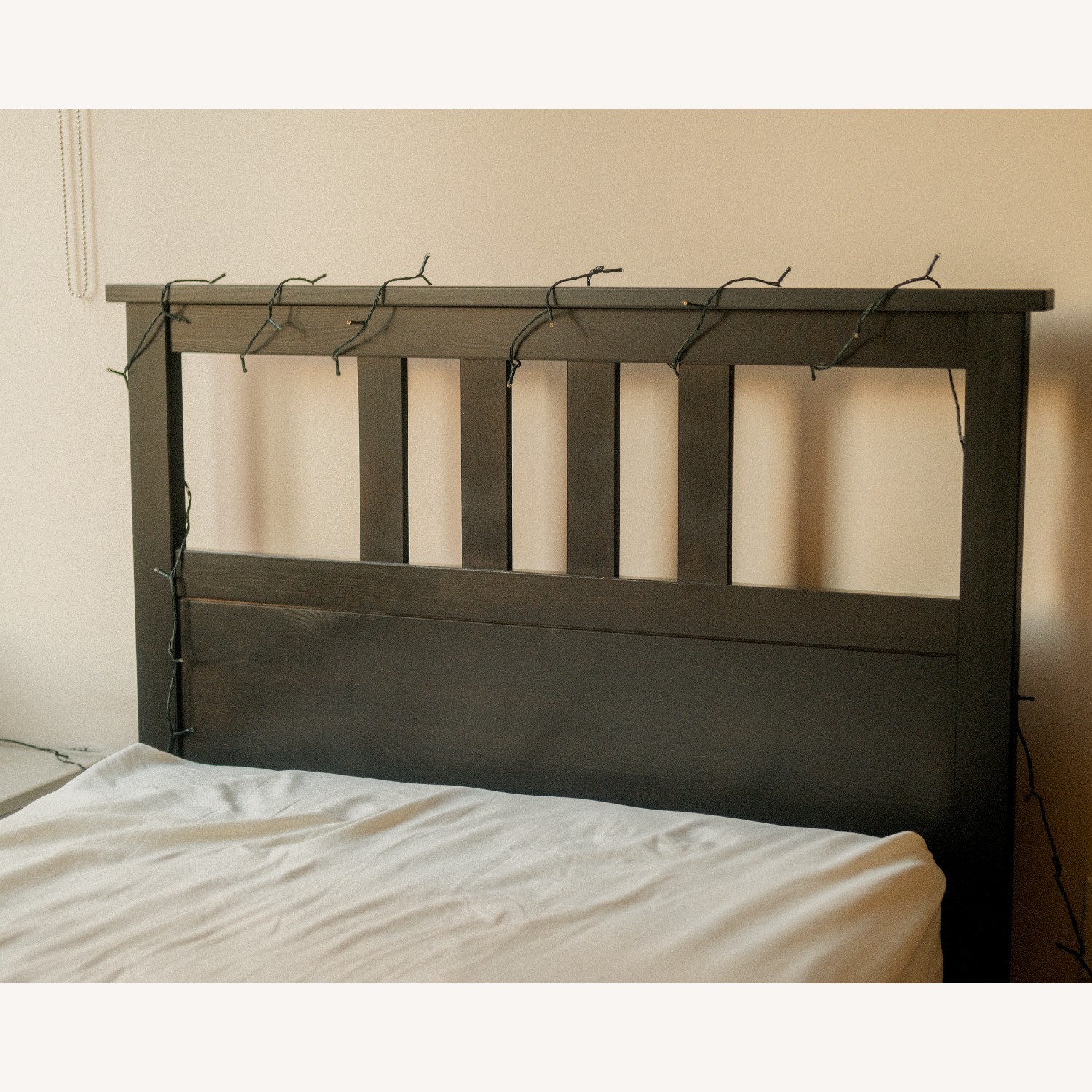 IKEA Hemnes Dark Brown Wood Twin Bed - image-2