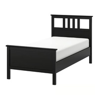 IKEA Hemnes Dark Brown Wood Twin Bed