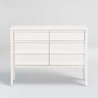 Crate & Barrel Spotlight White Credenza