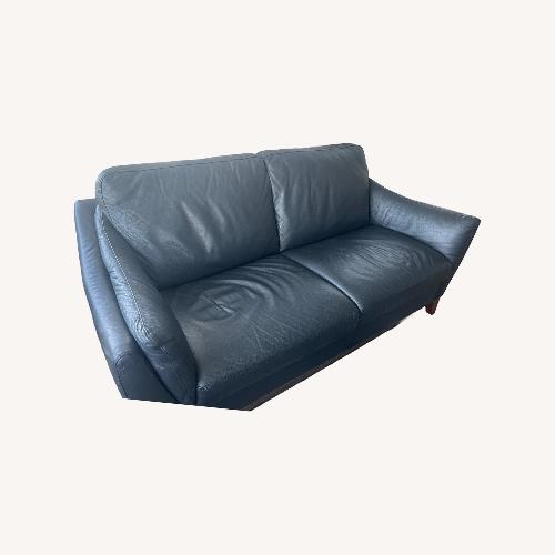 Used Leather Two Seat Sofa for sale on AptDeco