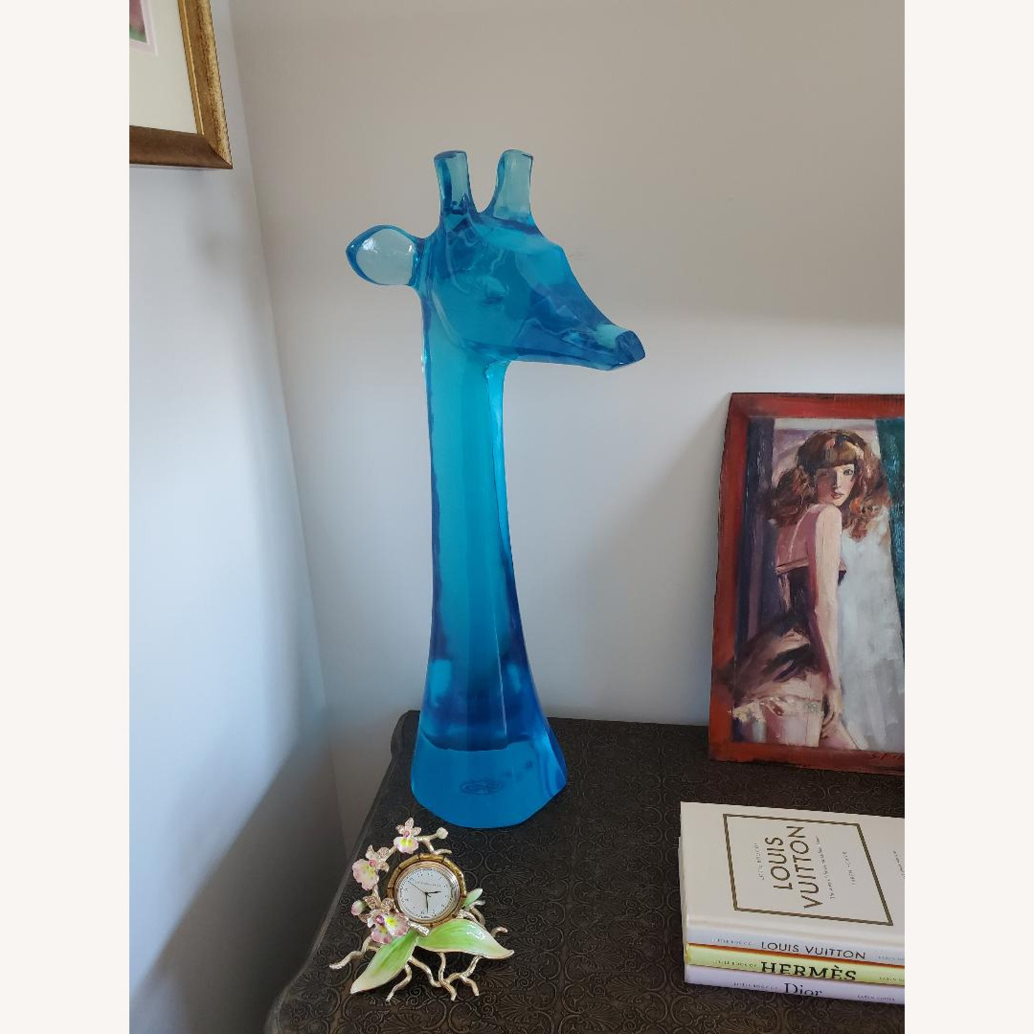 Jonathan Adler Acrylic Blue Giraffe - image-2