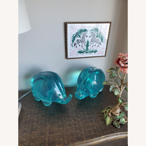 Used Jonathan Adler Green Acrylic Elephants for sale on AptDeco