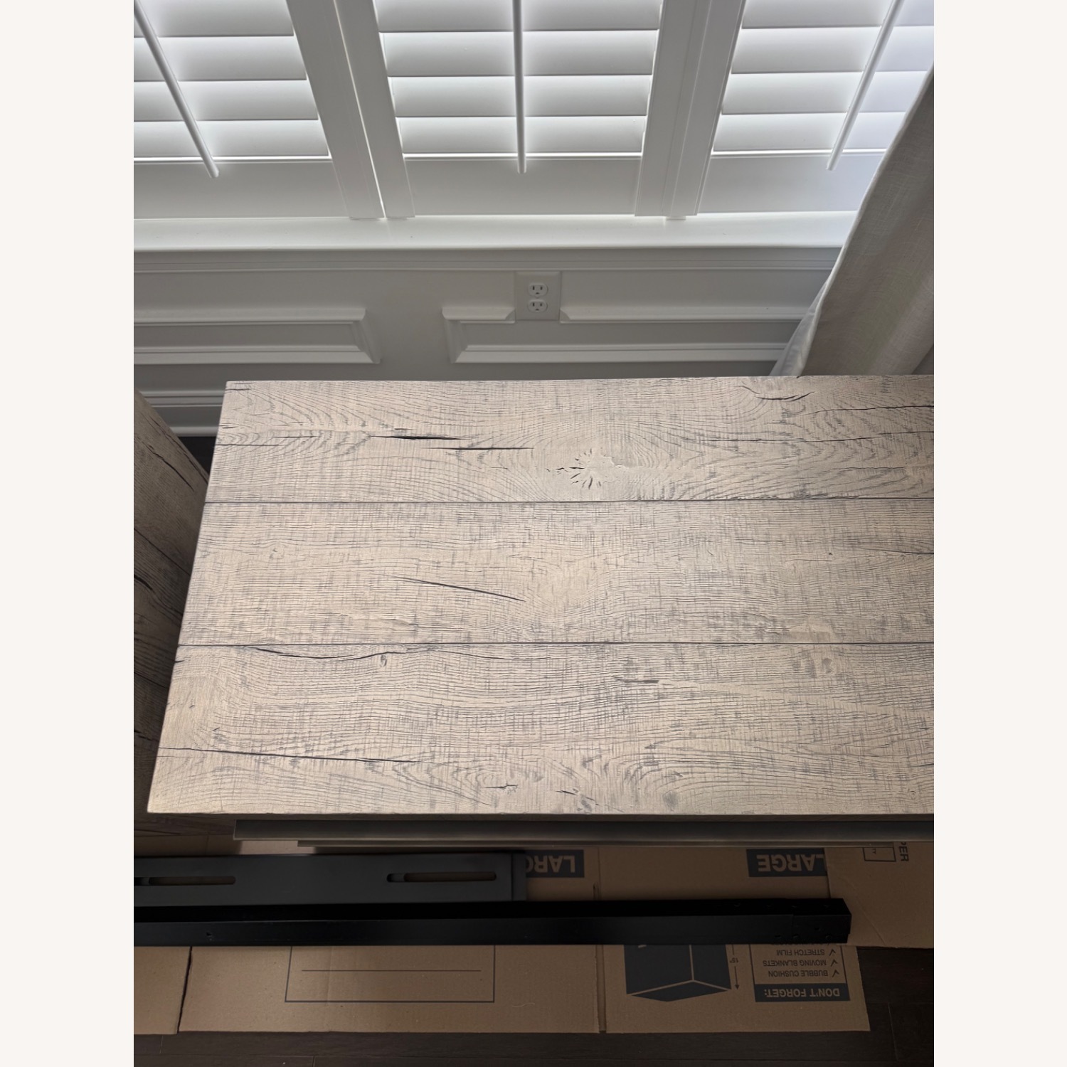 Restoration Hardware Reclaimed Oak Closed Nightstand - image-3